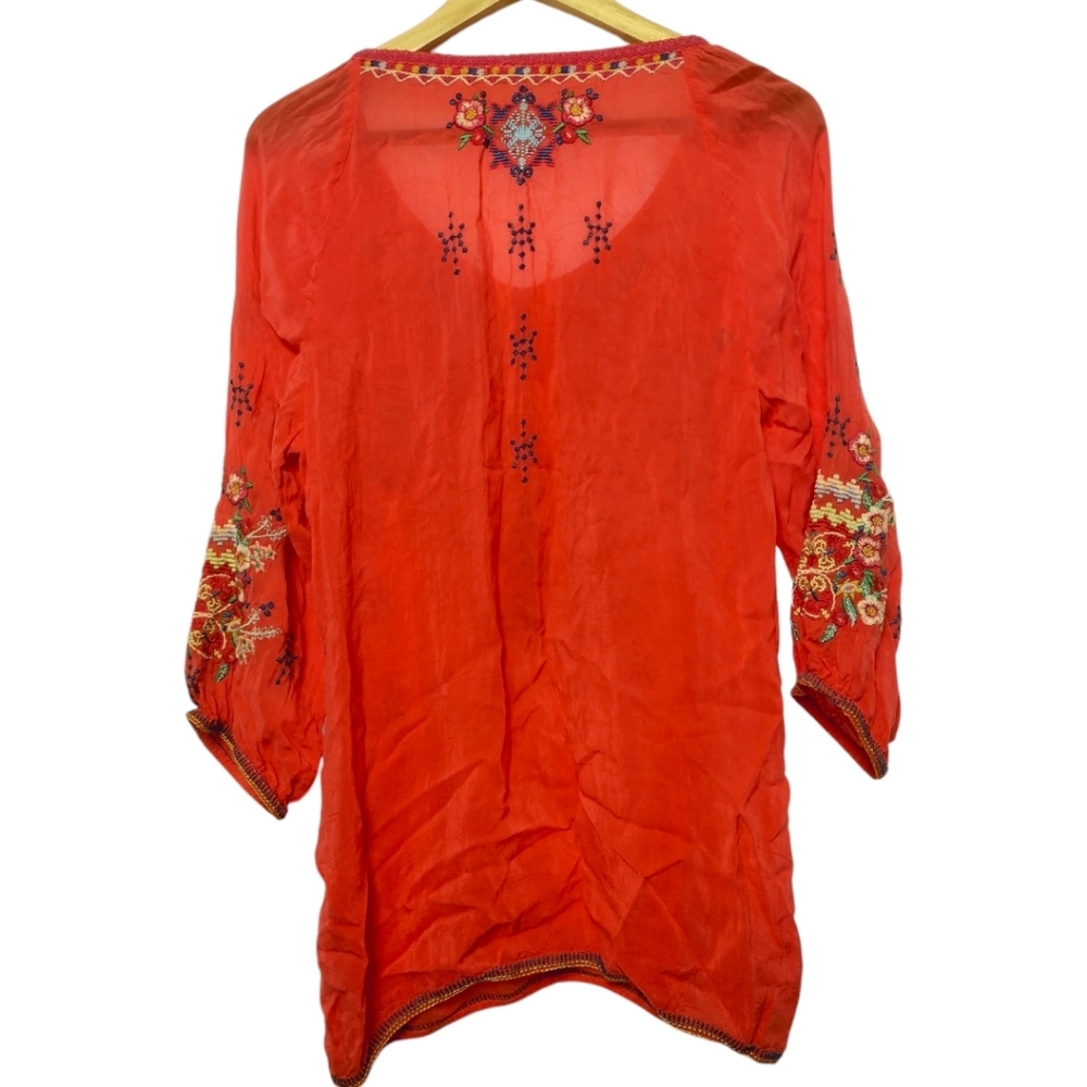 Johnny Was Muna Embroidered Top - Picture 5 of 8